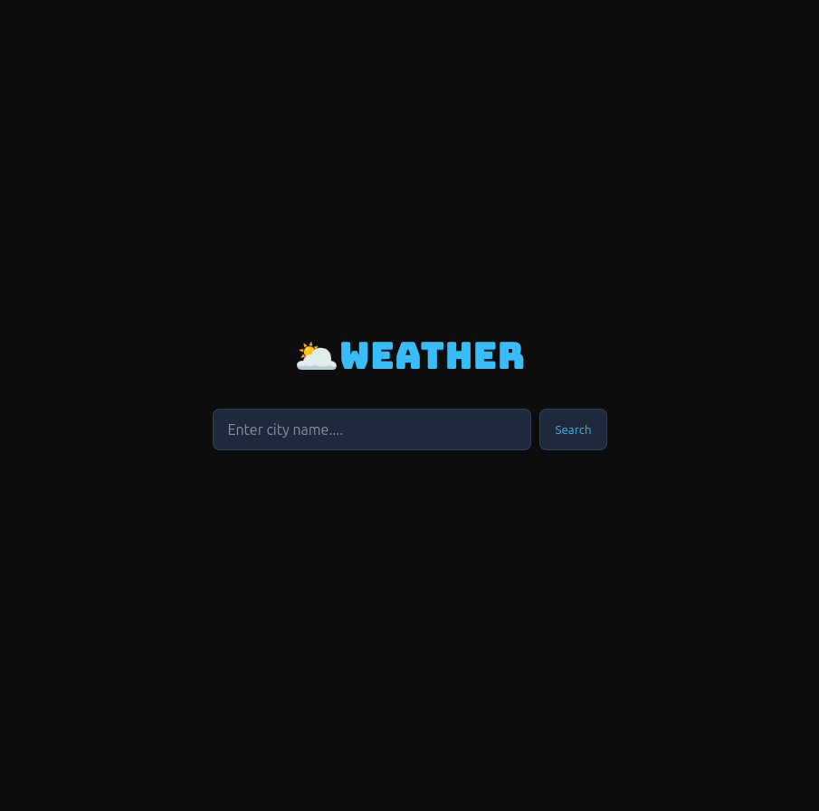 Weather App